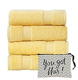 TEXTILOM Turkish Hand Towels for Bathroom – Hotel and Spa Quality & Soft & Absorbent & Quick Dry Bat