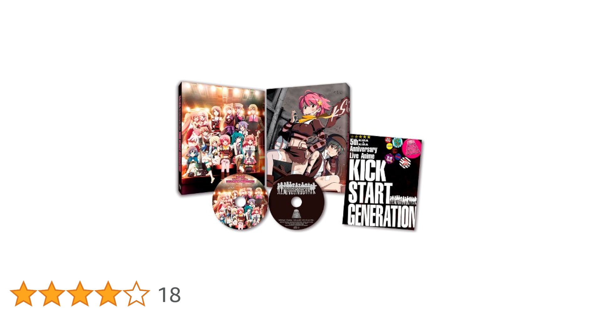 Amazon.co.jp: キラ☆キラ 5th Anniversary Live Anime KICK