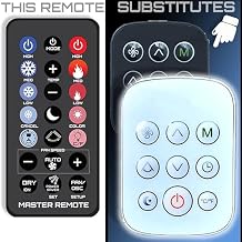 Remotes Remade Replacement Air Conditioner Remote Control for Danby DPA120E1BDB DPA120E1WDB DPA100EAUWDB DPA100EAUBDB DPA120EAUWDB DPA120EAUBDB DPA120HEAUBDB DPA140HEAUBDB DPA140HEBUBDB AC