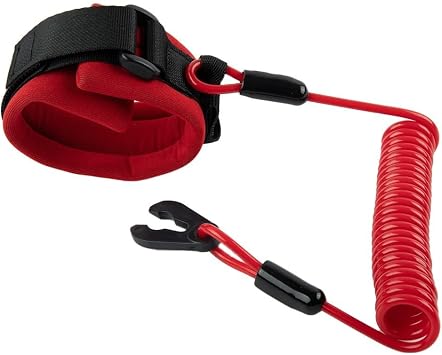 Safety Tether Lanyard Kill Stop Switch For Jet Ski JT900 JT1100 Fits Models JS650 JF650 JH750 And Others Aftermarket Replacement