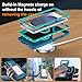 for Samsung Galaxy S25 Ultra Case Ultra-[Military-Grade] [Wireless Charging Compatible] Raised Edges Protect Camera & Screen Slim & Tough, Pocket-Friendly,Rugged & Durable with Port Protection - Green