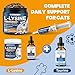 SANTKOL L-Lysine Supplement for Cats - Immune Support - 60ML Lysine for Feline Respiratory, Sneezing, Runny Nose, Eye Function - Natural Cat Antibiotic Drops - Roast Chicken Flavor