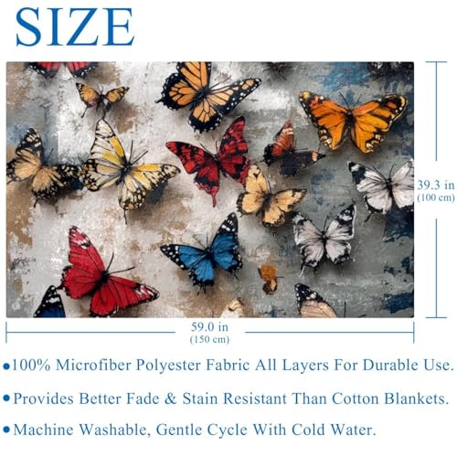 Couverture papillon confortable pour éliminer les frissons - 6