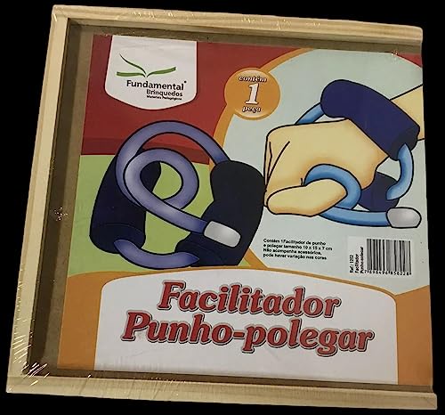 Facilitador Para Punho E Polegar Ajustável Conforto Ergonômico Portátil - Fundamental