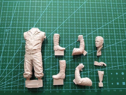 PANGCHENG 1/16 Us Tank Commander 120Mm Figura de Resina miniatura 4