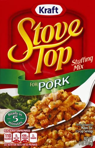 Image of Stove Top Stuffing Mix, Savory Herbs, Box 6 Ounce (Pack of 12)