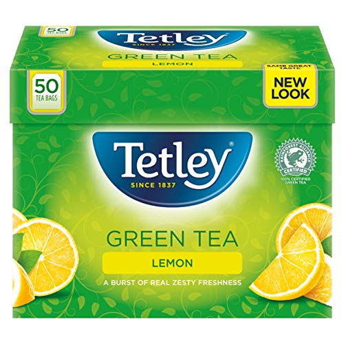 Tetley Green Tea Lemon 1 Box of 50 Teabags