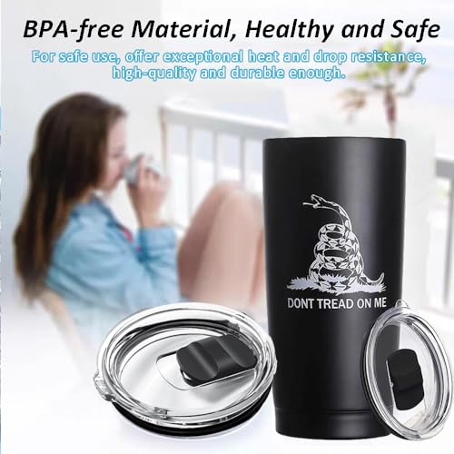 2Pcs 20oz Yeti Tumbler Lids, Magnetic Slider Replacement Lid for 20oz Yeti Rambler/16oz Pints/10/24oz Mug/10oz Lowball, Spill Proof Coffee Cup Cover Lids with Magnetic Slider Switch, BPA Free - Thumbnail 6