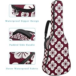 Housse pour guitare acoustique – Motif oignon – Épaisseur : 1 cm – Étanche – 101,6 cm – 102,6 cm, Multicolore 04, 42… - Les Beatles, Paul McCartney, John Lennon, RIngo Starr, George Harrison Housse pour guitare acoustique - Motif oignon - Épaisseur : 1 cm - Étanche - 101,6 cm - 102,6 cm, Multicolore 04, 42… – Image 4