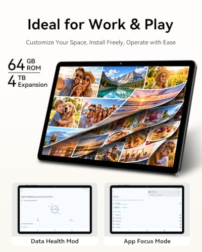 TABWEE T30 11 Inch Android 16 Tablet Gemini AI 4 0 16GB RAM 12GB Expandable 64GB ROM Suppo - image 7