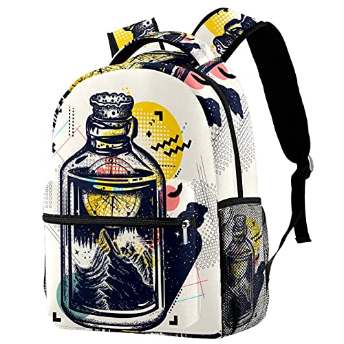 Sac à dos femme tatouage grande capacité pour voyage et loisirs
