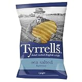Tyrrells, Chips "Rustiche" al Sale Marino, 150 g