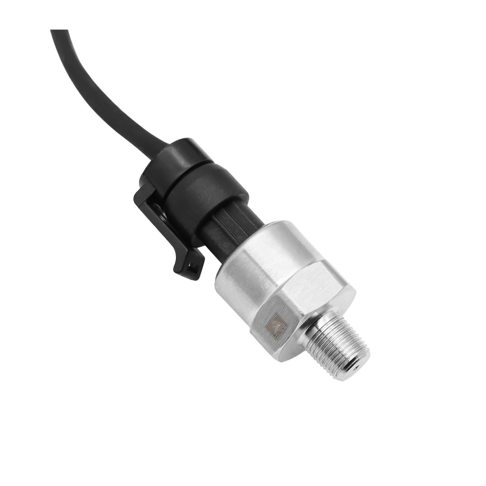 Ciśnieniomierz, Wskaźnik ciśnienia oleju cyfrowy miernik samochodowy wyświetlacz LED 9-35V z 1/8NPT czujnik ciśnienia oleju funkcja alarmu akcesoria wewnętrzne