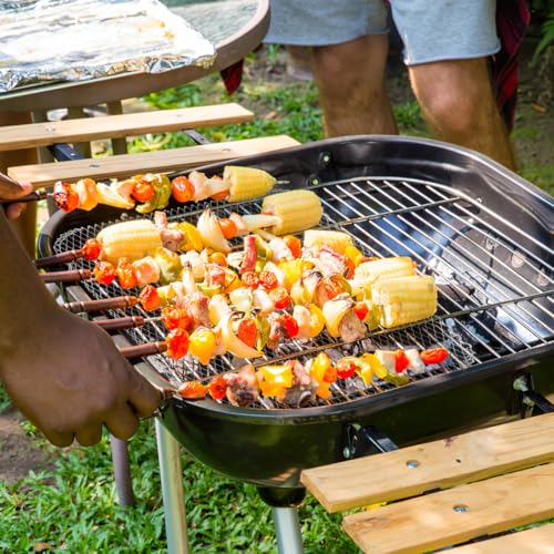 Image of Balacoo Aluminum Barbecue Pad Set Grill Mesh Mats Heat-resistant Grilling Sheets Outdoor Grilling Mat Easy to Cut