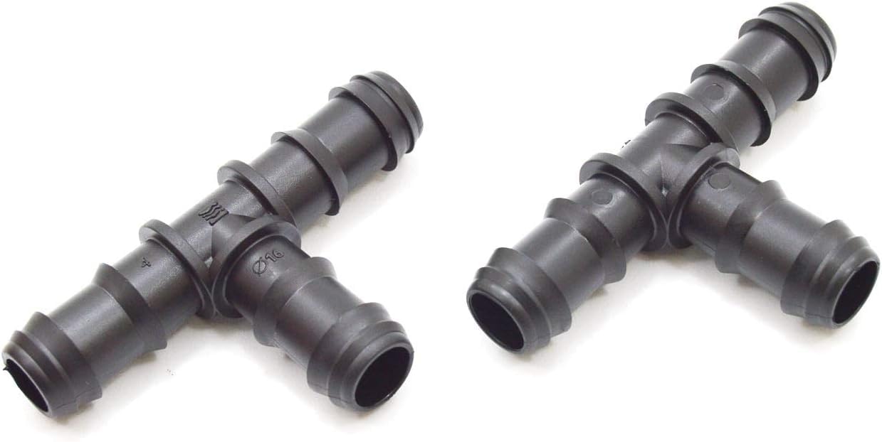 Suinga Manicotti Giunzione Per Tubo Irrigazione 16 Mm: 10 Pezzi, Raccordo A Goccia In Polipropilene