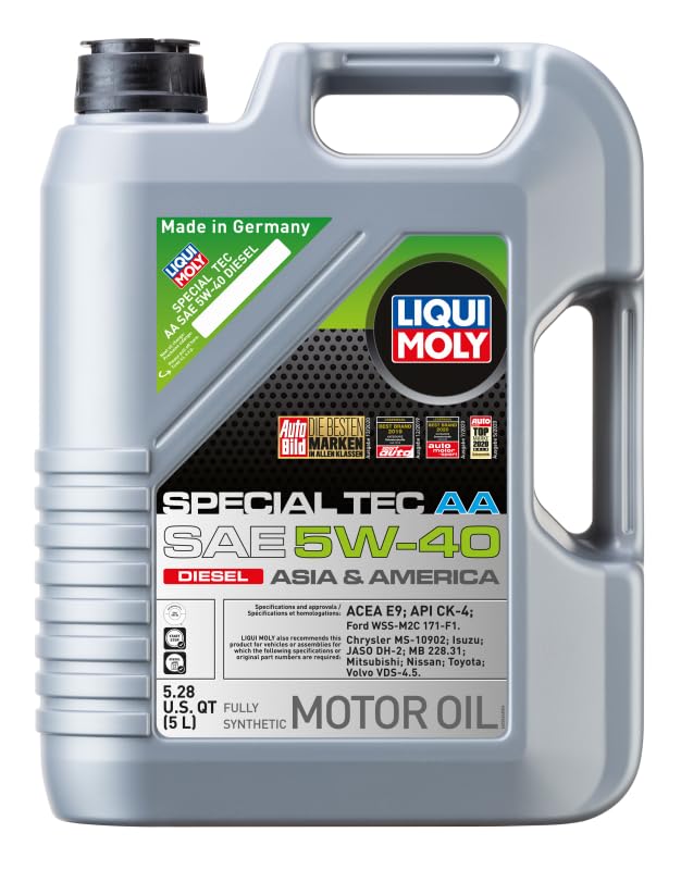 Aceite para motor 5W-40 sintético Liqui Moly 5 L x4 miniatura 3