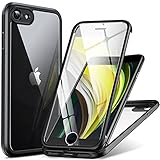 【Funda iPhone SE 2020】 Esta funda protectora de teléfono de cuerpo completo de 360 ​​grados es particularmente adecuada para iPhone SE 2020 /7 /8 4.7 pulgadas. El estuche de protección ha sido cuidadosamente diseñado, lo que no aumenta el grosor del teléfono y es fácil de disipar el calor. La funda transparente muestra la belleza original del teléfono.