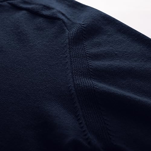 PJ PAUL JONES Men's Crewneck Sweaters Casual Crew Neck Sweatshirt Wool Blend Knit Pullovers4