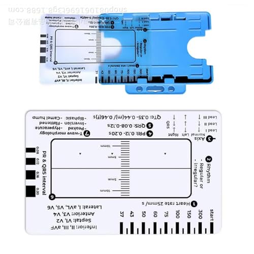 Elektrokardiogramm 7 Stufengelurnerkarte Für Genaue Interpretation Und...