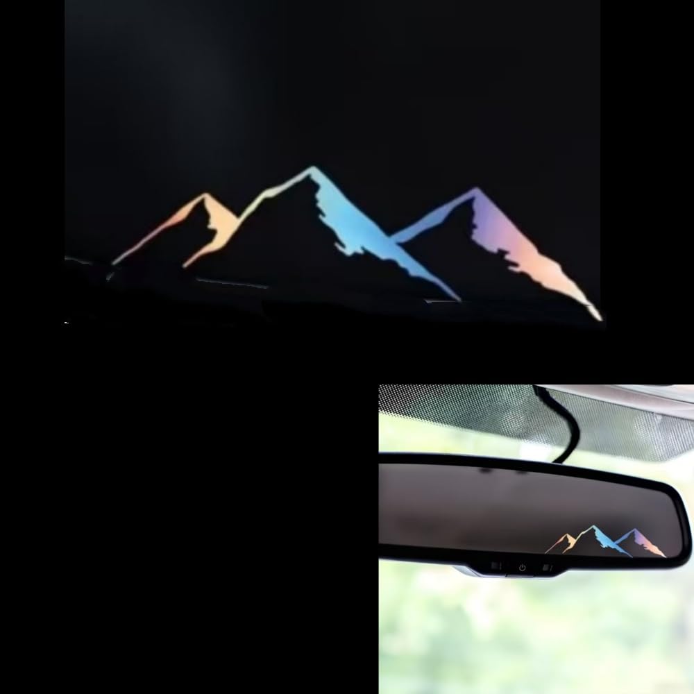 WDJRUIRUI 2 Pcs Car Rearview Mirror Sticker for Mercedes Benz C-Klasse Coupé C205 I 2015-2023