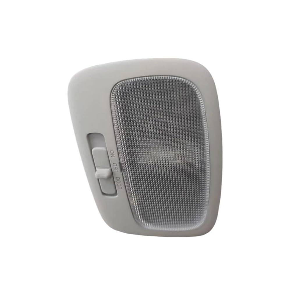 Lámpara de Techo Interior para Kia Sedona Rondo Carens 2008-2014, luz de Lectura Trasera con Interruptor 928704D500QW (Gris)