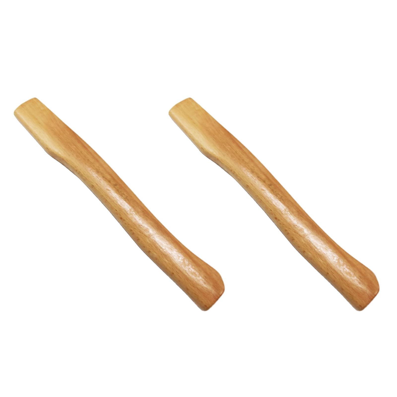 2PCS Axe Handle, 38cm Length, 4.3cm Width, Axe Replacement Handle, Wooden Handles, Hoe Handle, Hickory Axe Handle, Pickaxe Handle,
