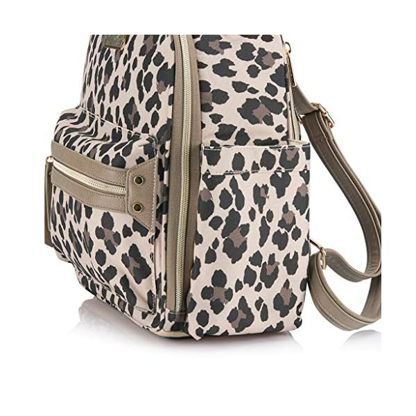 Itzy Ritzy Baby-Jungen Itzy Schicker Mini Wickeltasche Rucksack mit Wickelunterlage, 8 Gesamttaschen (4 Innen-und 4… – Bild 10
