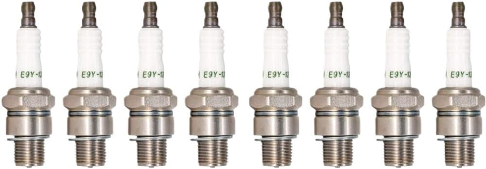 E9Y-13 Marine Boat Spark Plug Compatible with Bujia 2852 6001 QL76V Available in 2 4 6 Or 8 Pieces(6 Pieces with Box)