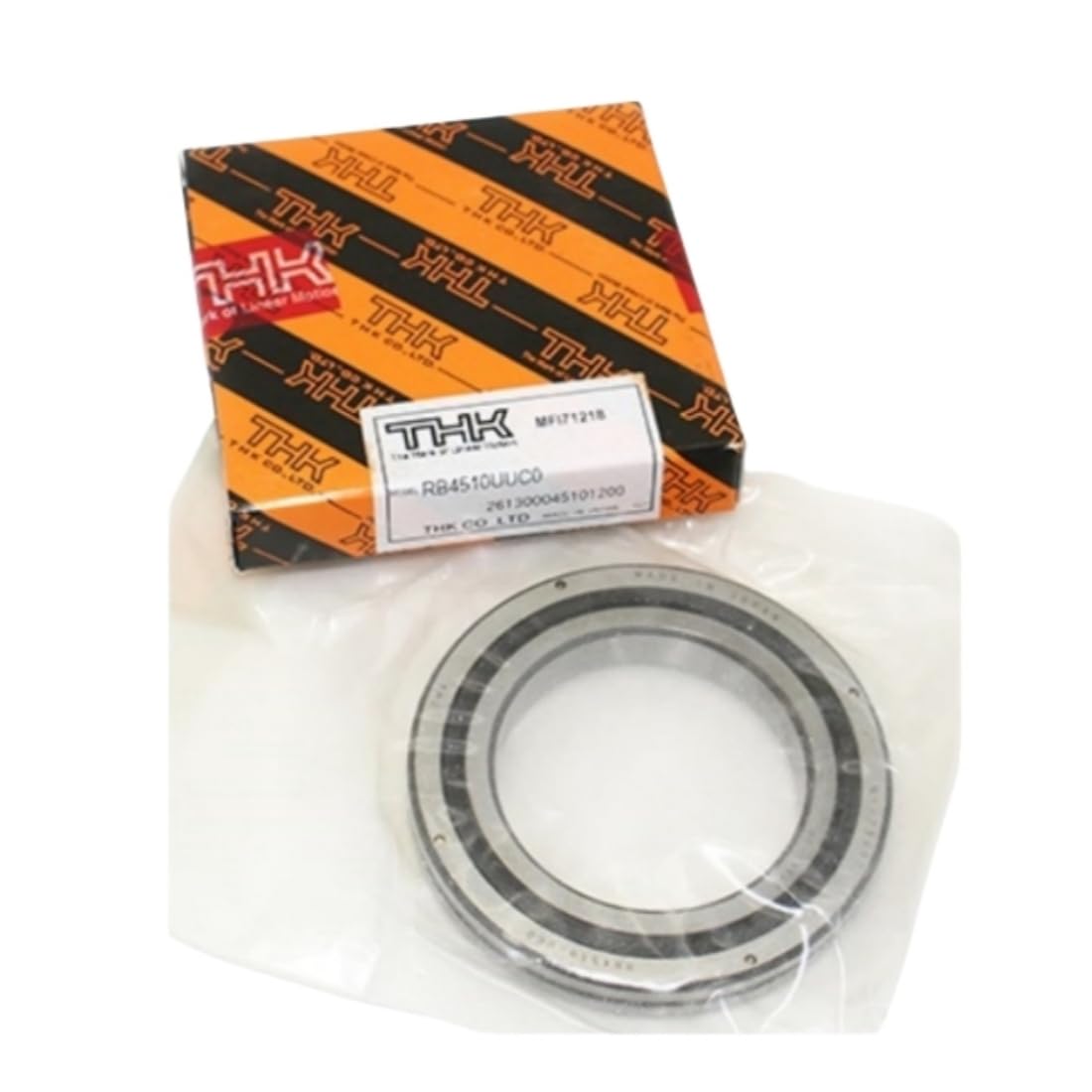 THK Roulement à rouleaux croisés RB2008 RB2008UUCC0/C0 Carrousel à anneau pour articulation de bras robotique diamètre intérieur 20mm * diamètre extérieur 36mm * largeur 8mm, poids 0.04kg