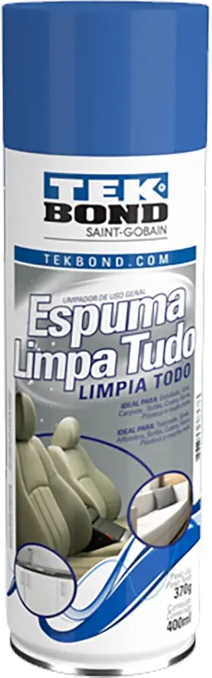 Espuma Limpa Tudo Tek Bond 400ml/370g