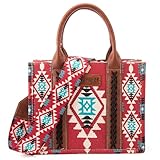Wrangler - Bolso de mano para mujer, M Angel Diamond Burgundy (Correa de Guitarra)