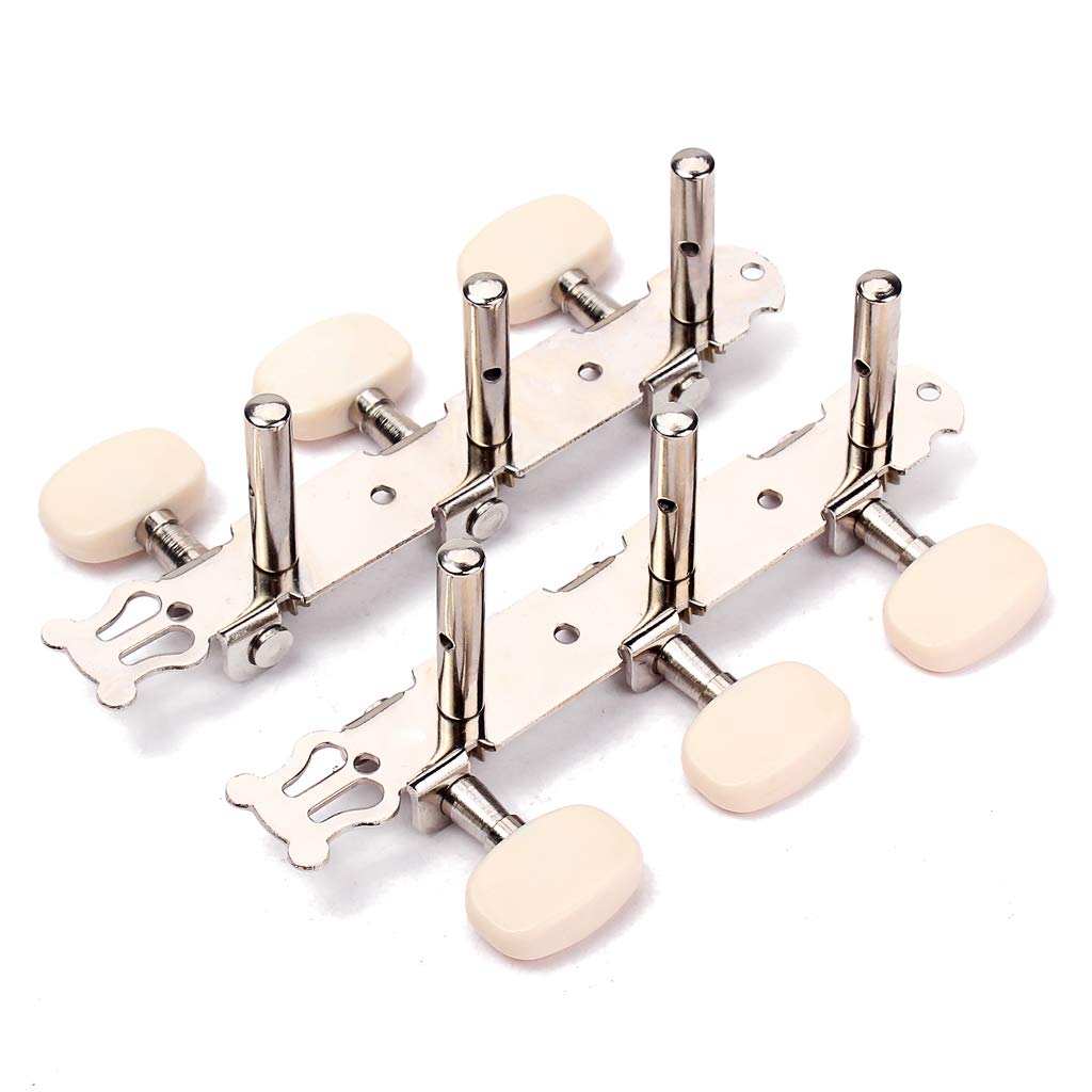 RuiJOTWAT 2pcs Classical Guitar Tuner Tuning Keys Pegs Machine Heads cream - Image 4