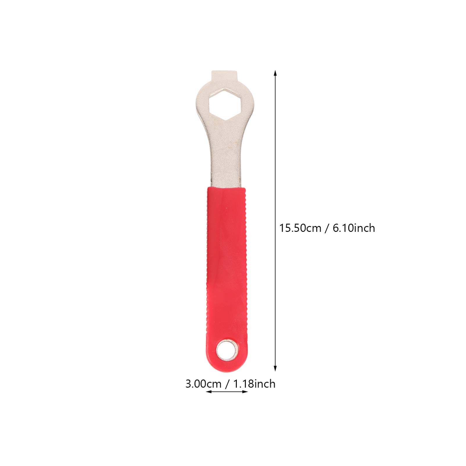 GOOHOCHY Professional Bike Crank Extractor and Bottom Bracket Remover Tool Kit Includes Spanner for Splined Type Bottom for Beginners and Home Repairs