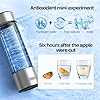 Hydrogen Water Bottle, 3Min 2200PPB Rapid Hydrogen Water Generator -SPE PEM Tech, 14OZ Portable Hydro Water Machine, Health Care Gifts for Husband, Wife, Family, Friends, Travel #4