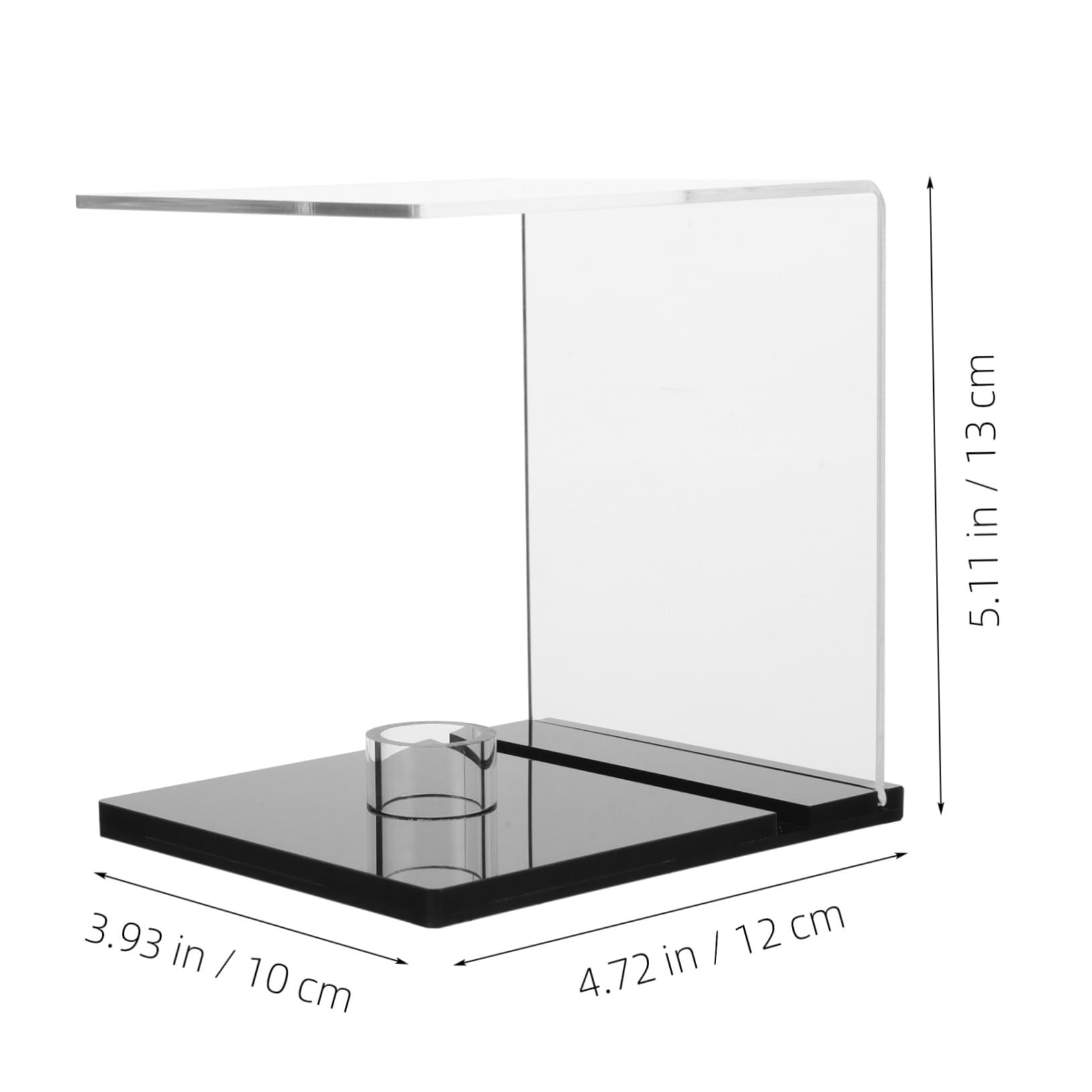 BESTonZON 2piezas Expositor De Cajas De Bolas Transparente Vitrina De Acrílico Forma De Cubo para Exhibir y Conservar Balones De Béisbol y Sóftbol
