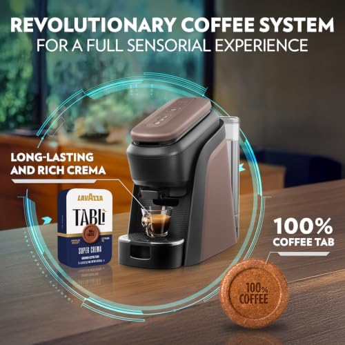 Lavazza Super Crema Espresso Tabs for Tablì Machines, Medium Roast (48 ct) - 4