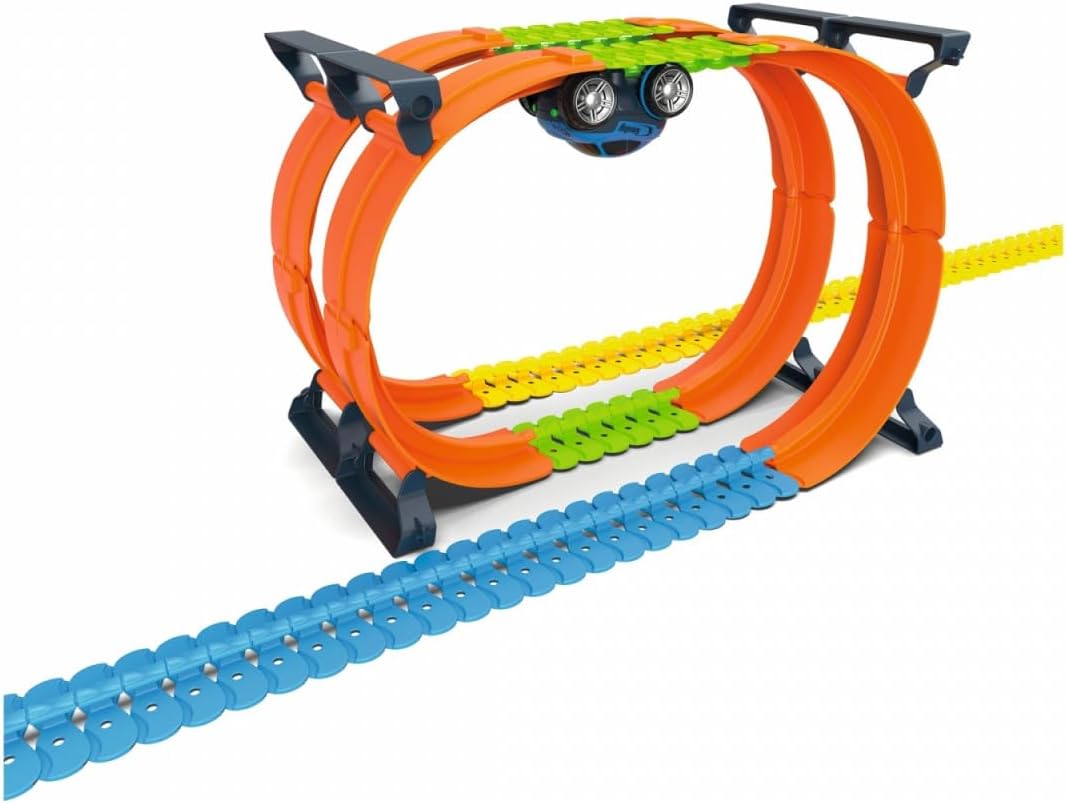 Smoby - FleXtreme - Set Superloops - Création de Looping - Accessoire pour Circuit Voiture
