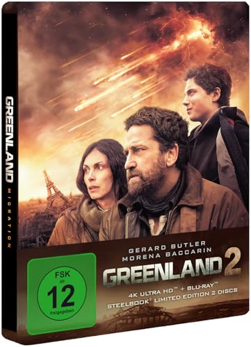Greenland 2: Migration – 4K Steelbook (UHD + Blu-ray Disc)