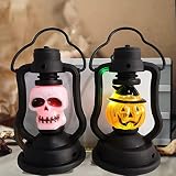 Material de alta calidad: nuestras linternas de Halloween están hechas de material de PVC de alta calidad, que no es fácil de usar, seguro y duradero, no es fácil de romper y tiene un buen efecto de luz.