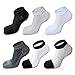REKYO Toe pour Hommes 6 Paires Chaussettes Coton Bas Coupé, 5 Doigts Chaussettes pour Hommes Respirant Et Doux ,Multicolor,Taille Unique