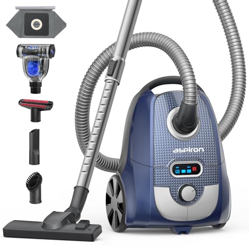 Aspiron 1600W HEPA Canister Vacuum