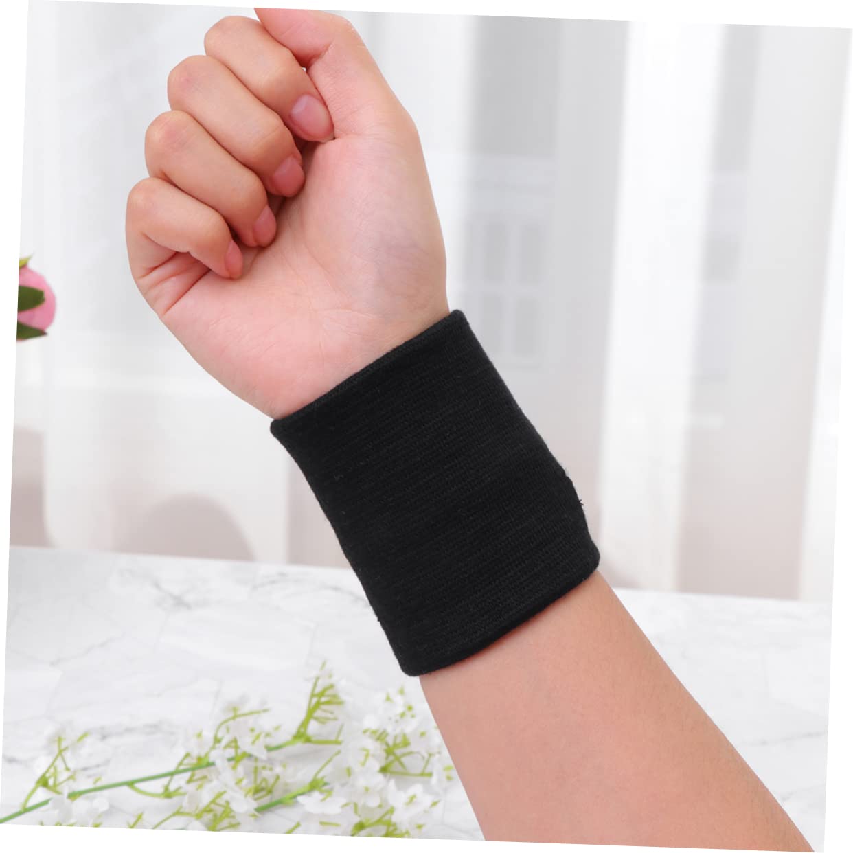 BESPORTBLE 20pezzi Braccialetti Sportivi Con Tasca Fasce Tergisudore Elastiche e Traspiranti Per Sport Corsa Escursionismo e Ciclismo Per Chiavi e Monete