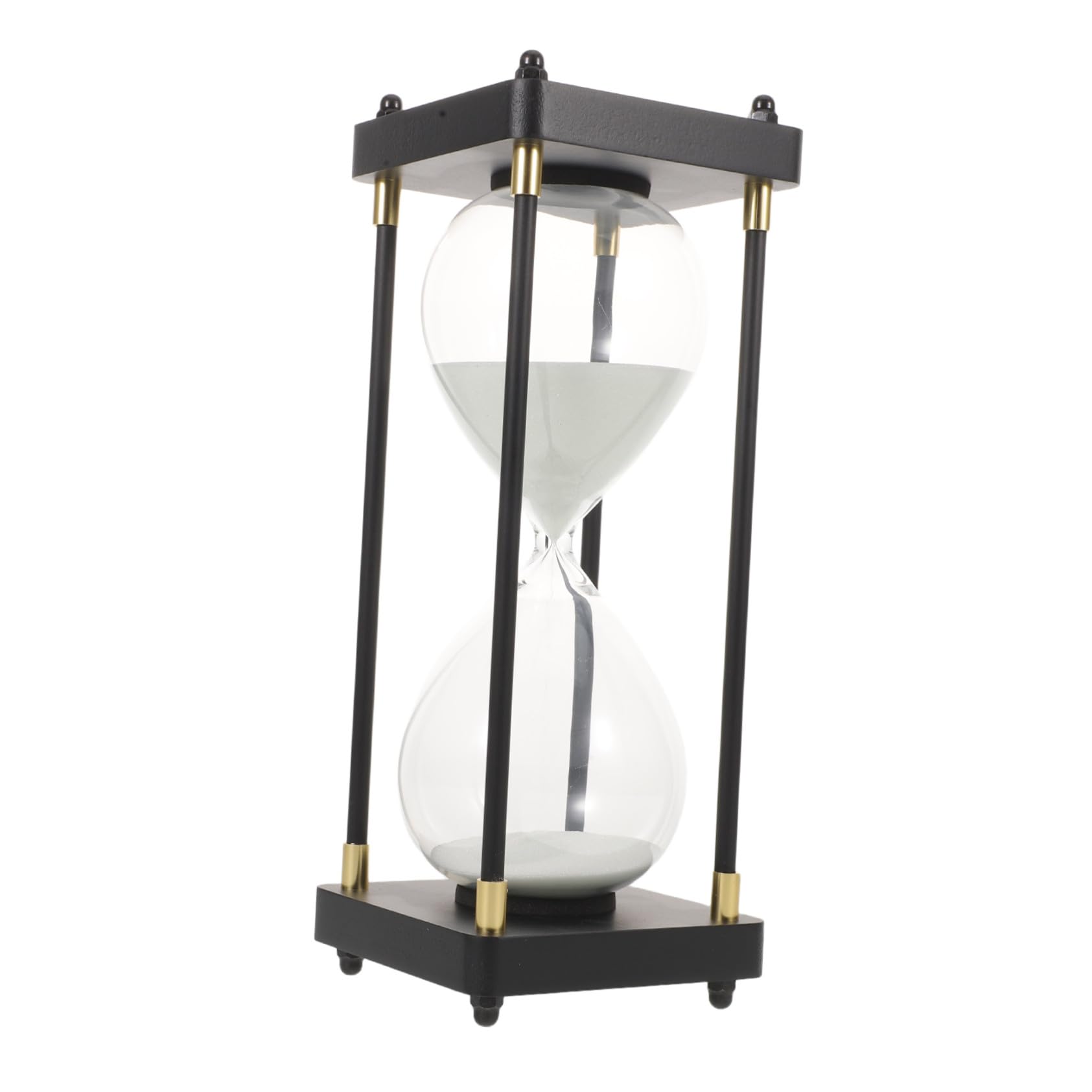 PartyKindom Sanduhr mit Minutenfunktion Minuten für Junge Mädchen und Erwachsene Dekorative Sanduhr aus Glas für Hause oder Büro als Geburtstagsdekoration für Neujahr