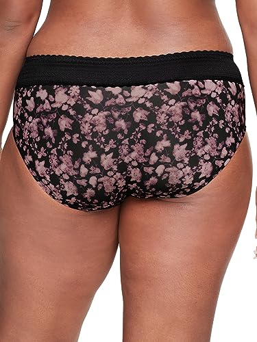 Image of Warner's Women's No Pinching, No Problems Dig-Free Comfort Waist with Lace Microfiber Hi-Cut 5109J