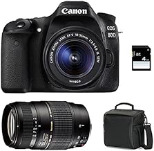 CANON EOS 80D 18-55 IS STM TAMRON 70-300 DI Sac SD 4Go CANON EOS 80D 18-55 IS STM TAMRON 70-300 DI Sac SD 4Go