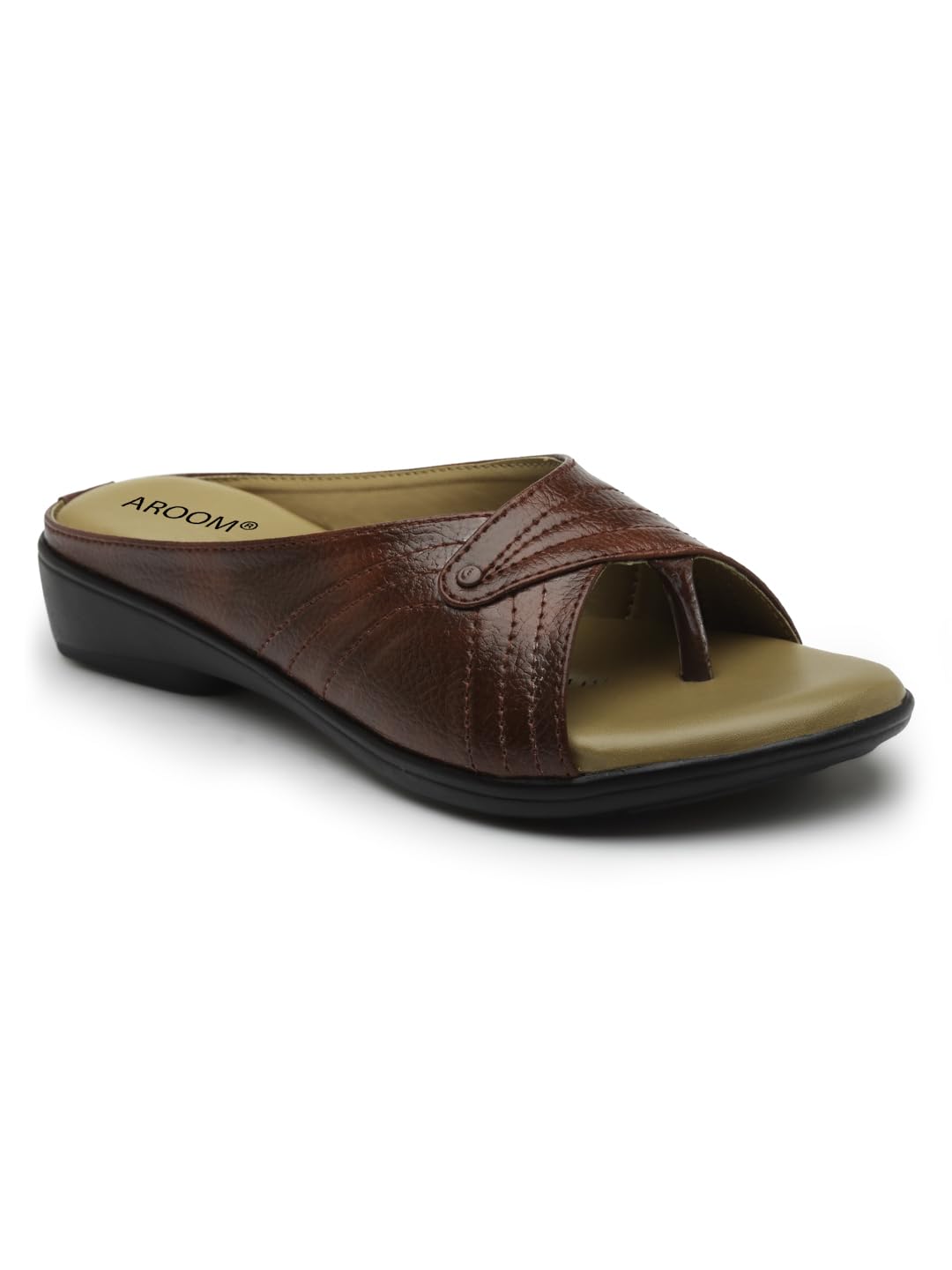 AROOM Women Stylish Casual Wedge Sandals-Slipper For Womens Girls (Cherry, numeric_5) (B0C94PZFR8) Amazon Price History, Amazon Price Tracker