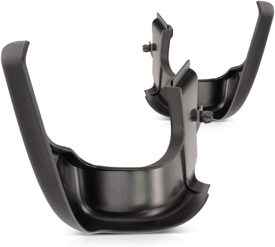 For Toyota Tacoma Bumper End 2005-2015 Driver and Passenger Side Pair/Set | Rear | Primed | Plastic | Step Pad | Extension | TO1146100, TO1147100 | 5216404021, 5216304021