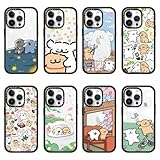 マルチーズ 韓国 全機種対応用ケース マルチーズスマホカバー アニメグッズ 軟殻 アクリル シリ アイフォンケース 携帯ケース ケースカバー 耐衝撃 全面保護 保護ケース コスプレ小物 萌えグッズ (iPhone 16 Pro,6) (iPhone15,e) [並行輸入品]