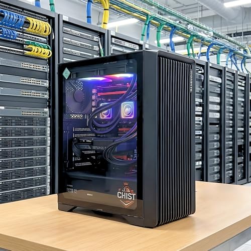 Image of CHIST Server D40 PRO (Xeon-E5 2686 V4 Dual Processor 36 Cores 72 Threads 90MB Smart Cache /64GB DDR4 RAM /1TB NVMe Gen 4 /850W 80+ Gold PSU /Wi-Fi Bluetooth (RTX A2000 ADA 16GB DDR6)