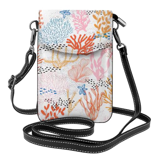 Sac à bandoulière pour téléphone portable compact pour ranger vos cartes et clés